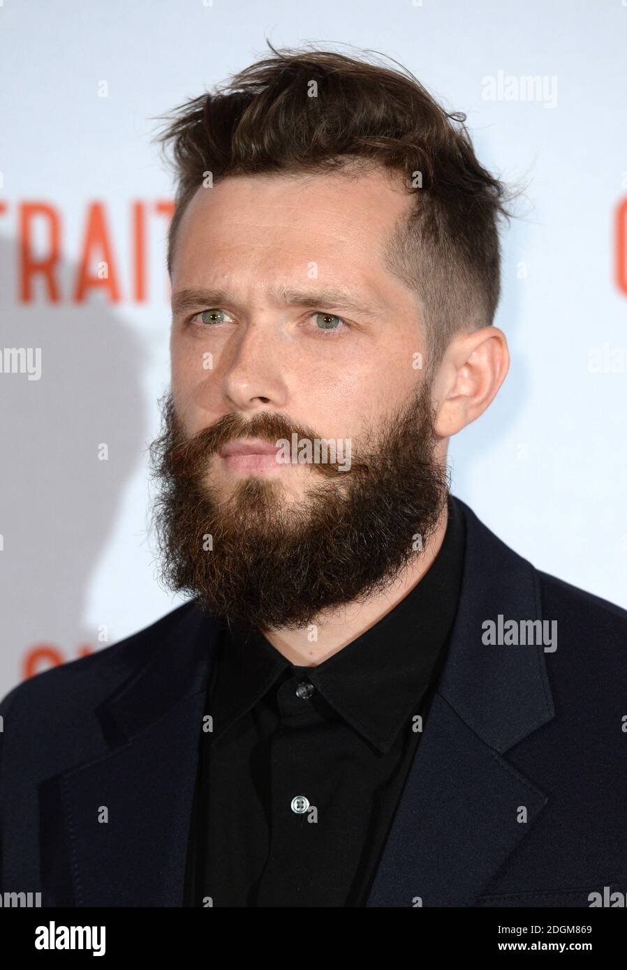 Grigoriy Dobrygin arriving at the UK Premiere of Our Kind Of Traitor, The Washington Hotel, London.  Stock Photo