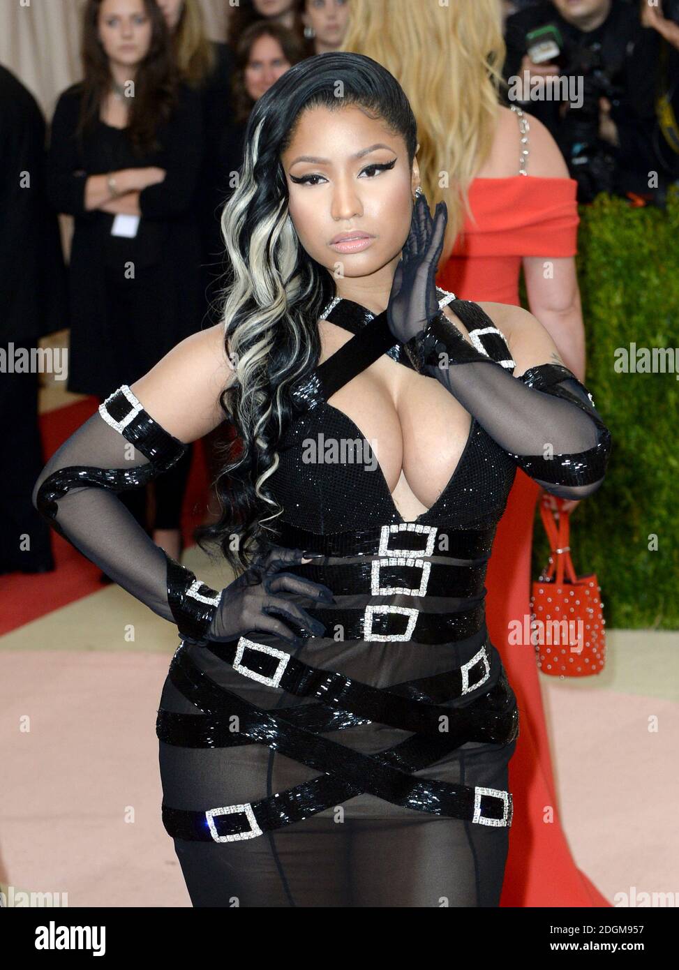 Nicki Minaj attending The Metropolitan Museum of Art Met Gala 2016, in
