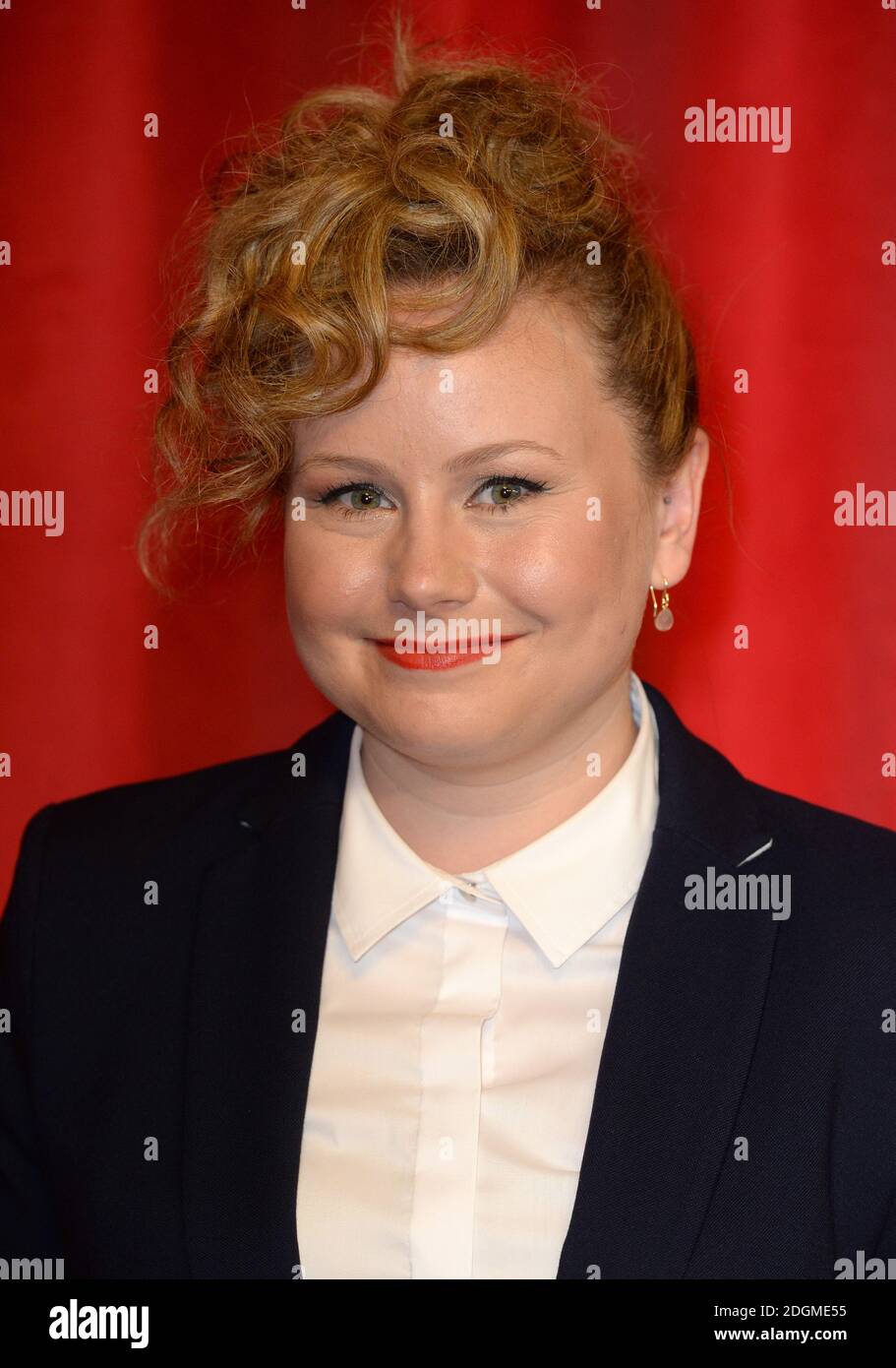 Dolly-Rose Campbell attending the British Soap Awards 2016 at the Hackney Empire, 291 Mare St, London. (Mandatory credit: Doug Peters/EMPICS Entertainment)   Stock Photo