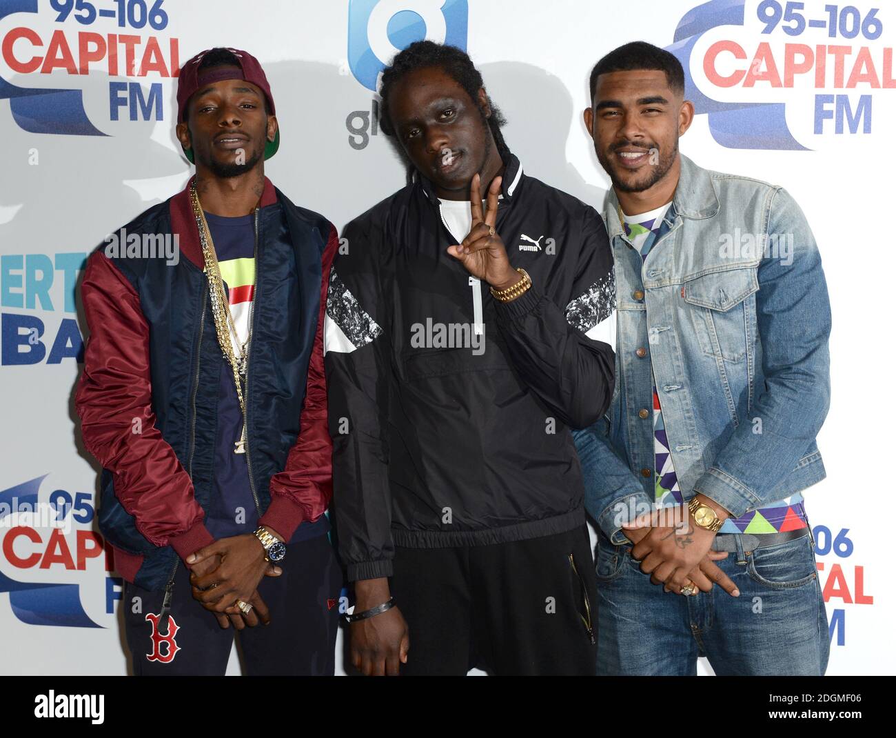 (left to right) Akelle Charles, Haile and Louis Rei of WSTRN attending ...