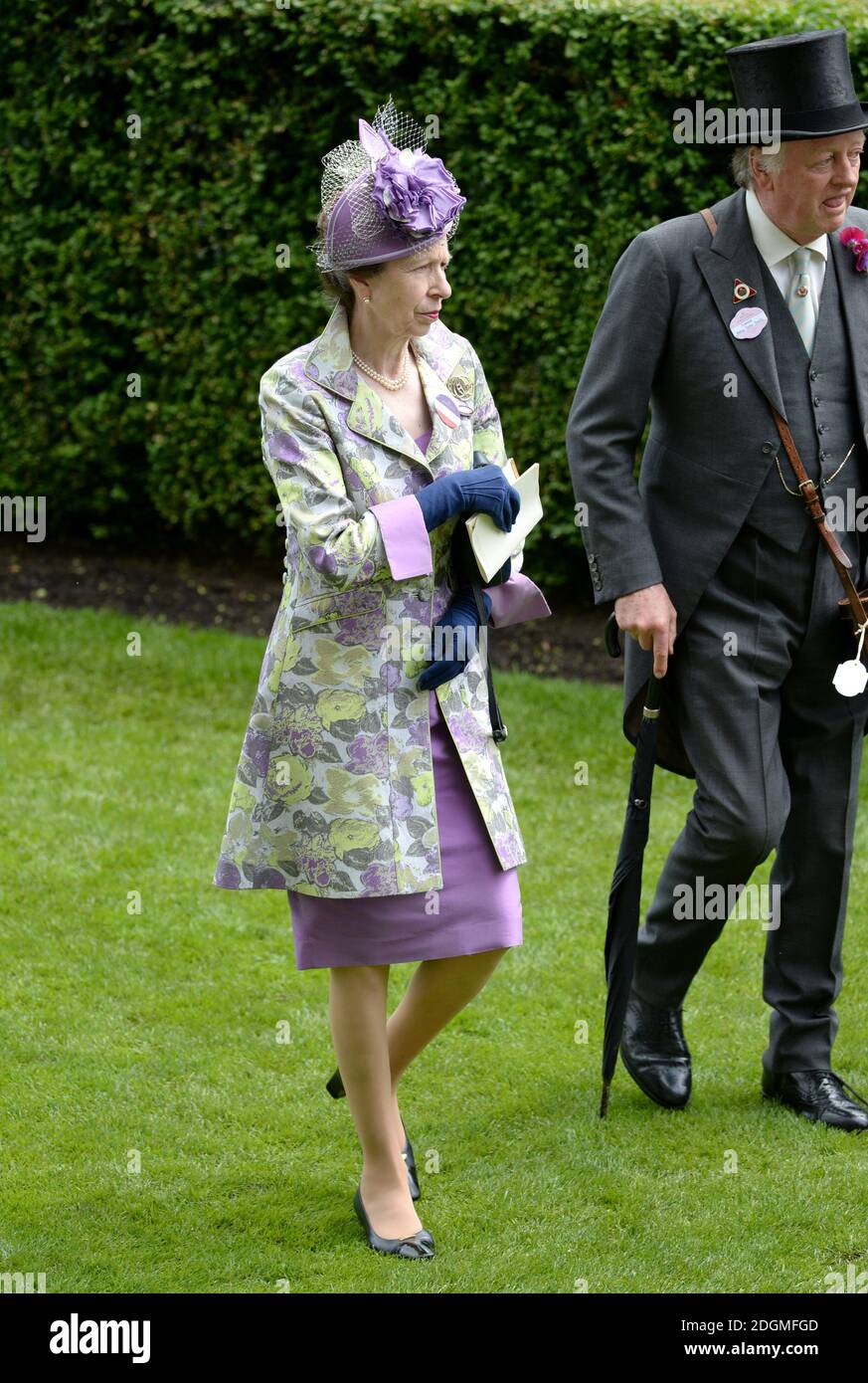 Princess Anne Royal Ascot Ascot High Resolution Stock Photography and ...