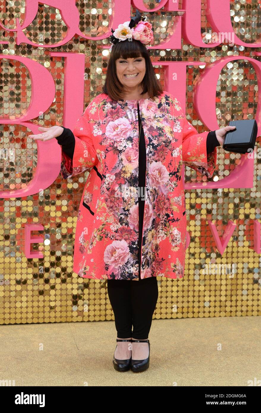 Dawn French attending the Absolutely Fabulous The Movie World Premiere