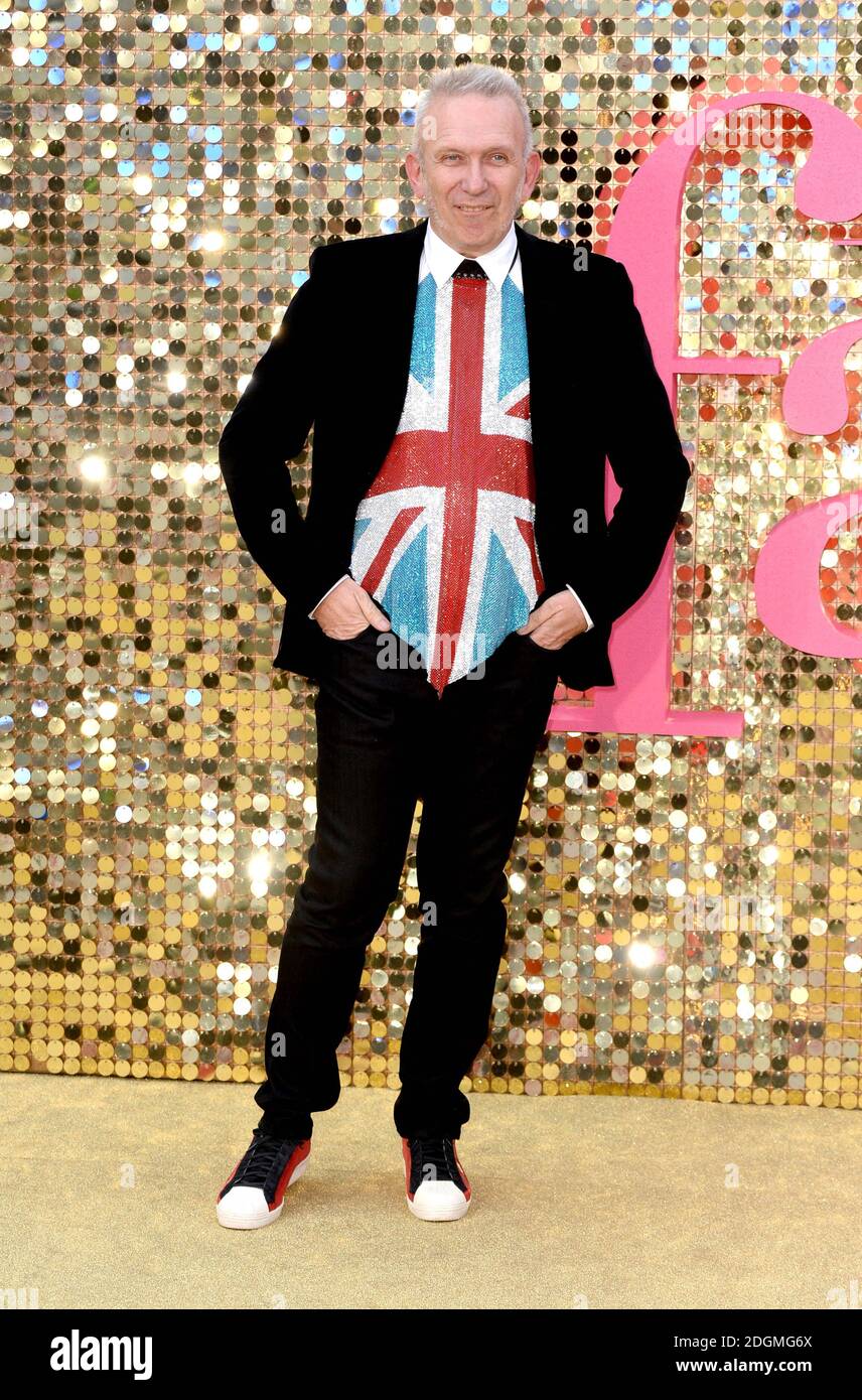 Jean Paul Gaultier Attending The Absolutely Fabulous The Movie World Premiere Held At The Odeon Cinema In Leicester Square London Stock Photo Alamy
