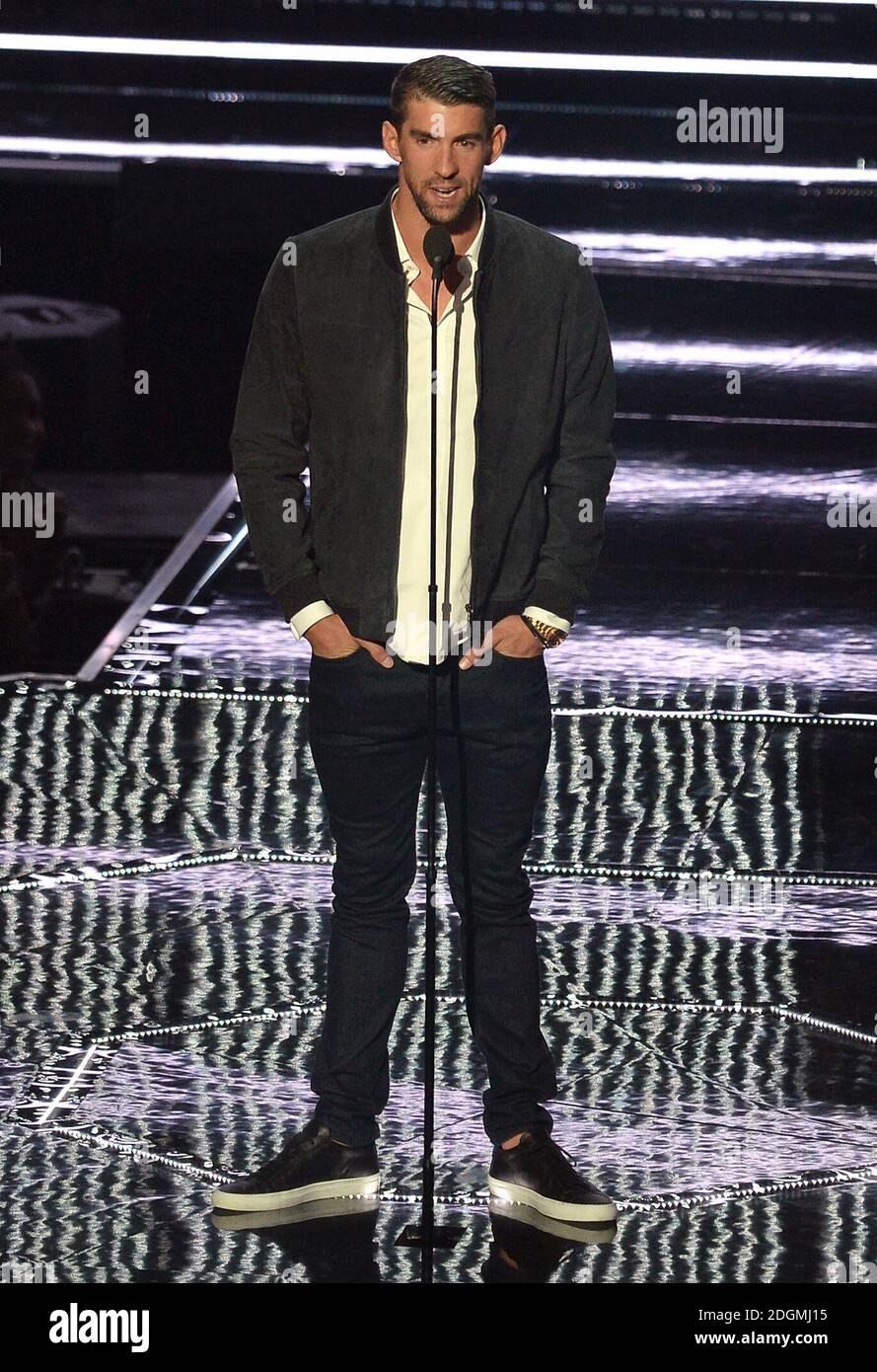Michael Phelps at the MTV Video Music Awards 2016, Madison Square