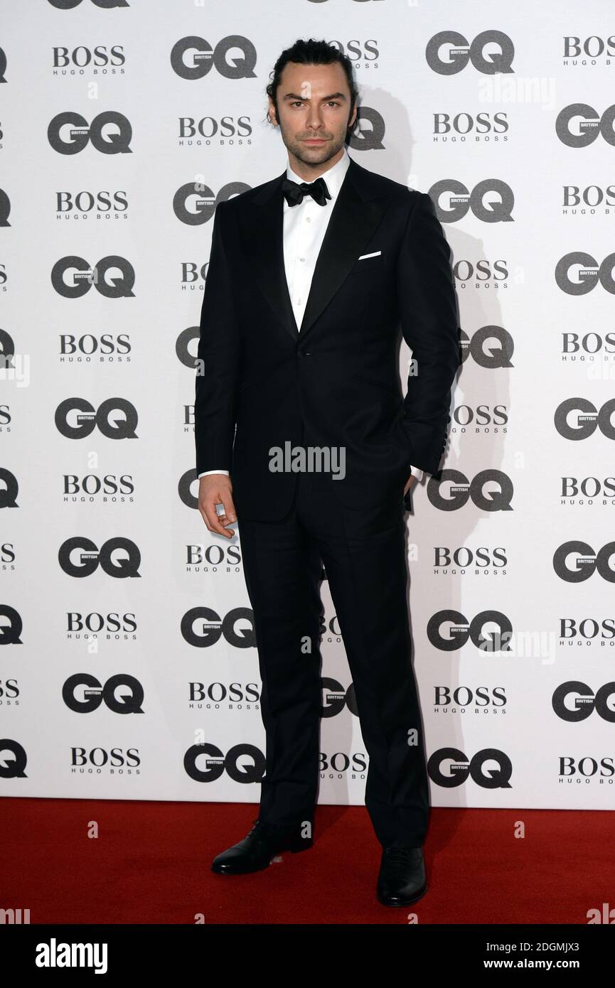 Aidan Turner attending the GQ Men of the Year Awards 2016 at the Tate