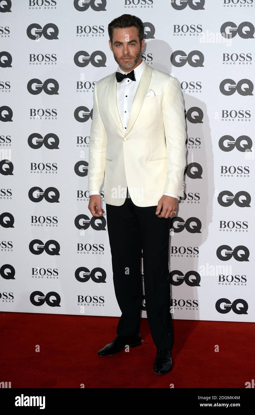 Chris Pine attending the GQ Men of the Year Awards 2016 at the
