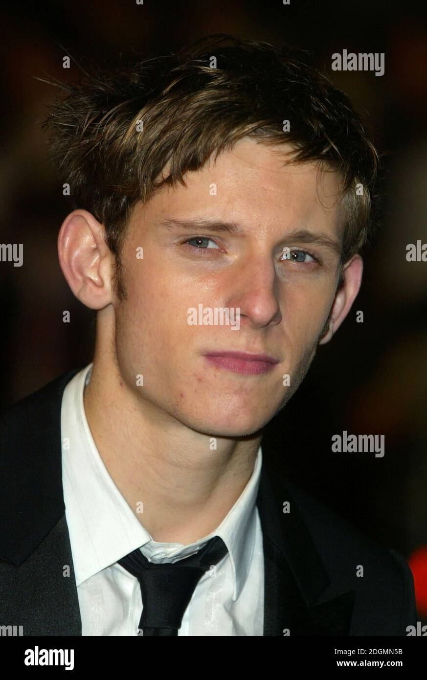 Jamie Bell arriving at the premiere of King Kong, Leicester Square