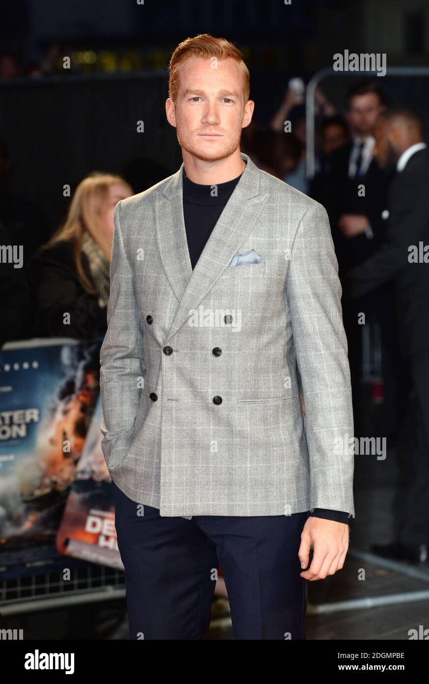 Greg Rutherford attending the Deepwater Horizon European Premiere held ...