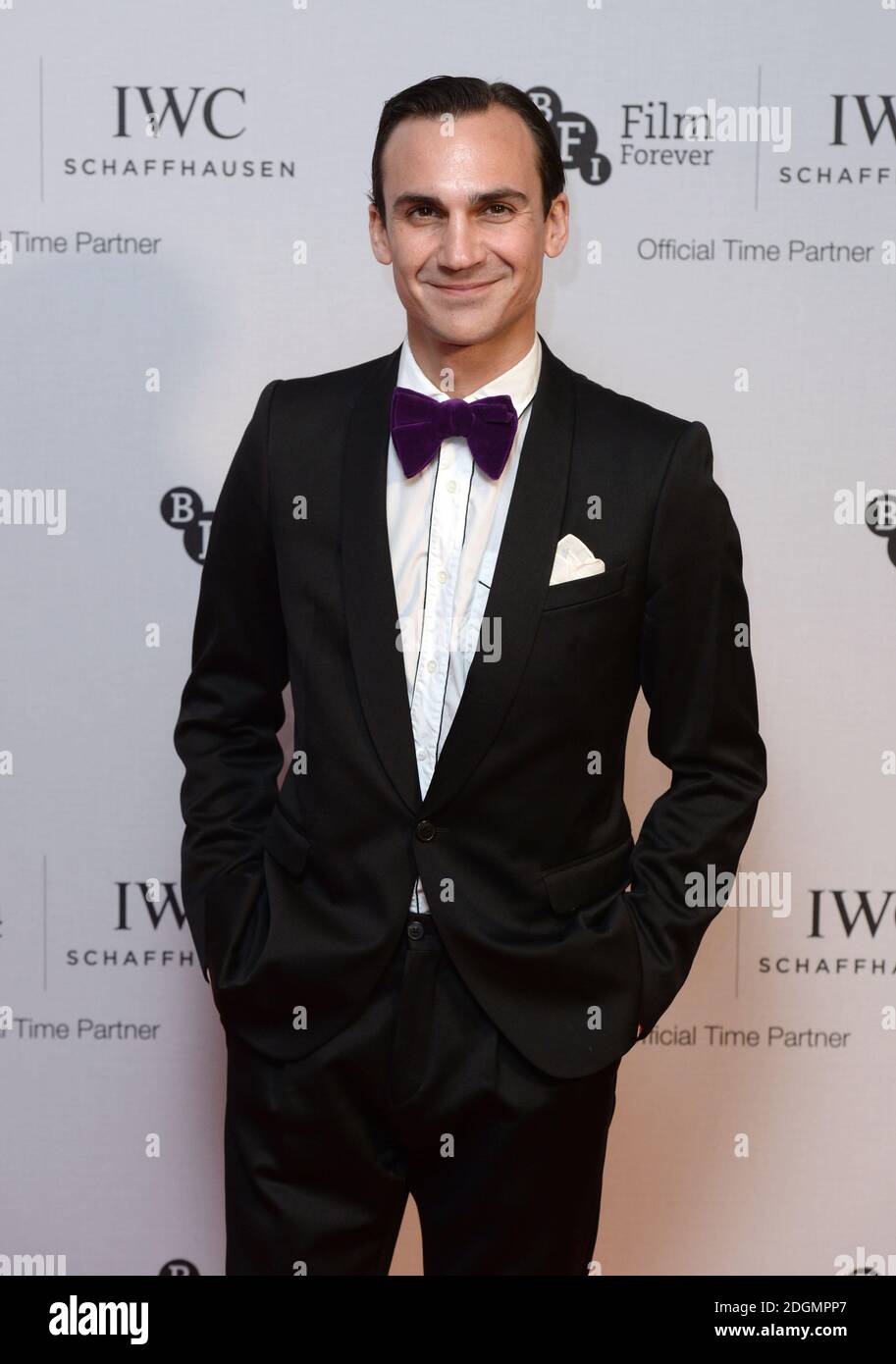 Henry Lloyd-Hughes attending the BFI and IWC Gala Dinner held at The Rosewood Hotel, London  Picture date: Tuesday October 4, 2016. Photo credit should read: Doug Peters/ EMPICS Entertainment. Stock Photo