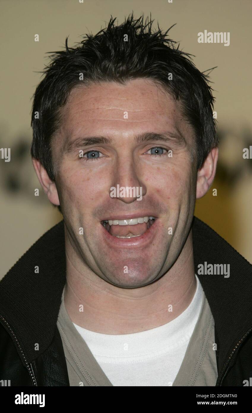 Robbie Keane arriving for the launch of the Nike 'Joga Bonito' football  movement. Portuguese for 'Play Beautiful', the Joga Bonito movement was  started by Eric Cantona. The party was held at The