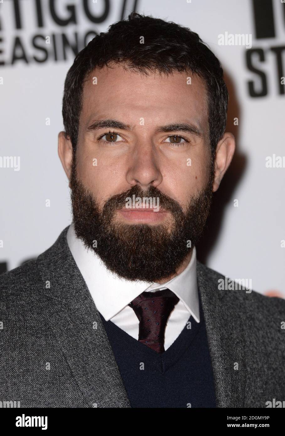 Tom Cullen arriving at the 100 Streets Premiere, BFI Southbank, London