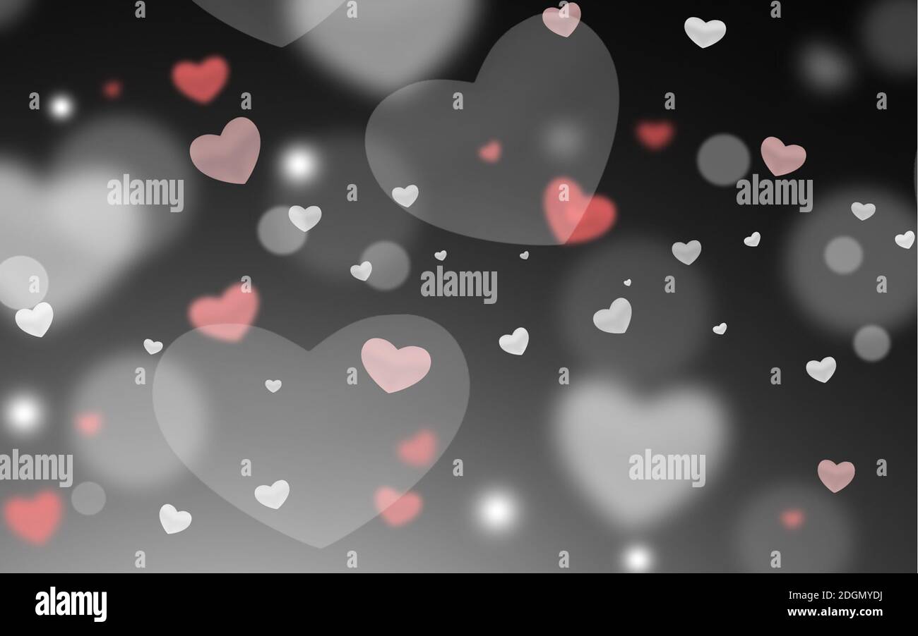 Black abstract blurred background, bokeh. Valentine's day wallpaper. Festive heart background Stock Photo - Alamy Black abstract blurred background, bokeh. Valentine's day wallpaper. Festive heart background Stock Photo - Alamy