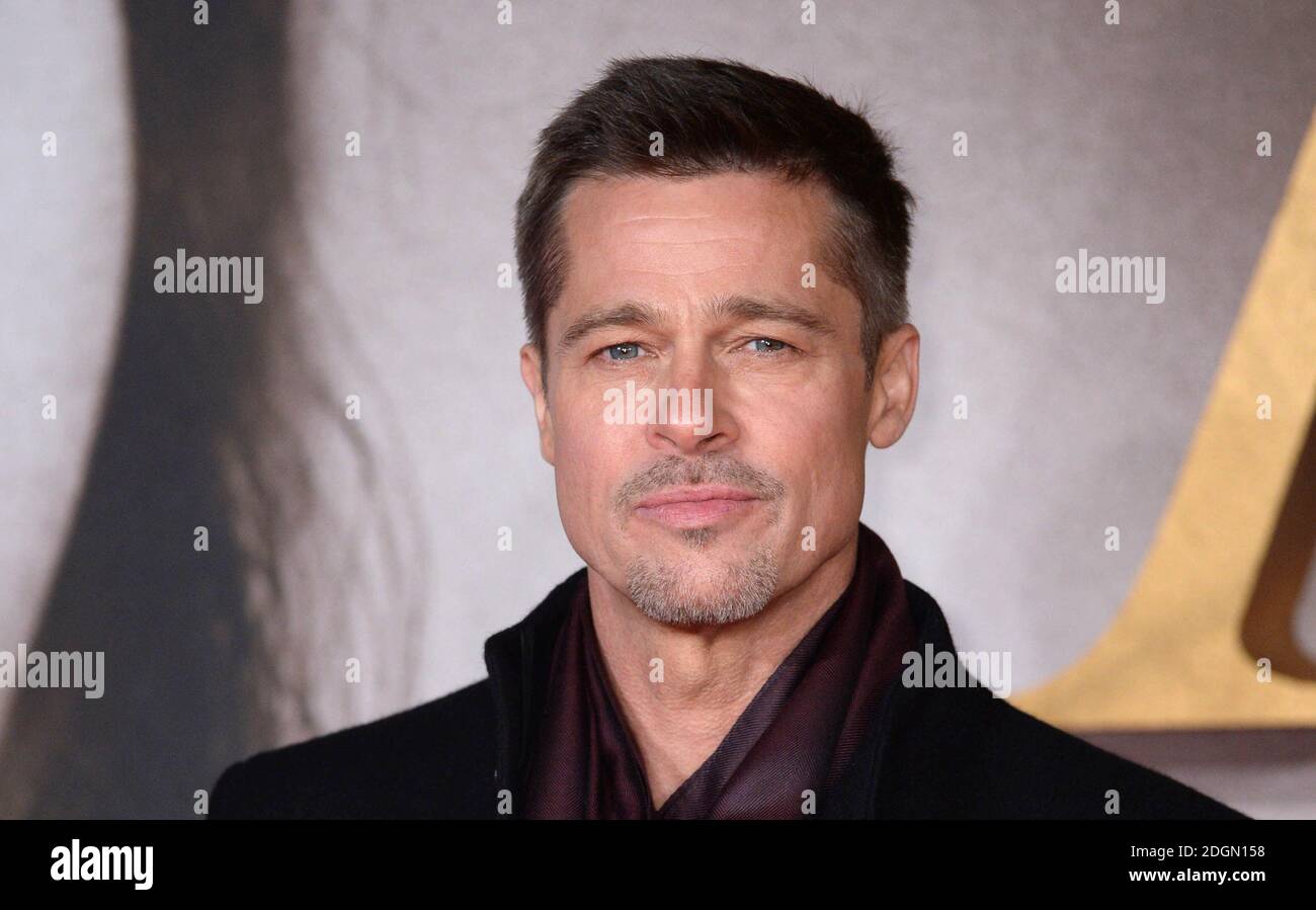 Brad Pitt attending the UK premiere of Allied, held at the Odeon Cinema