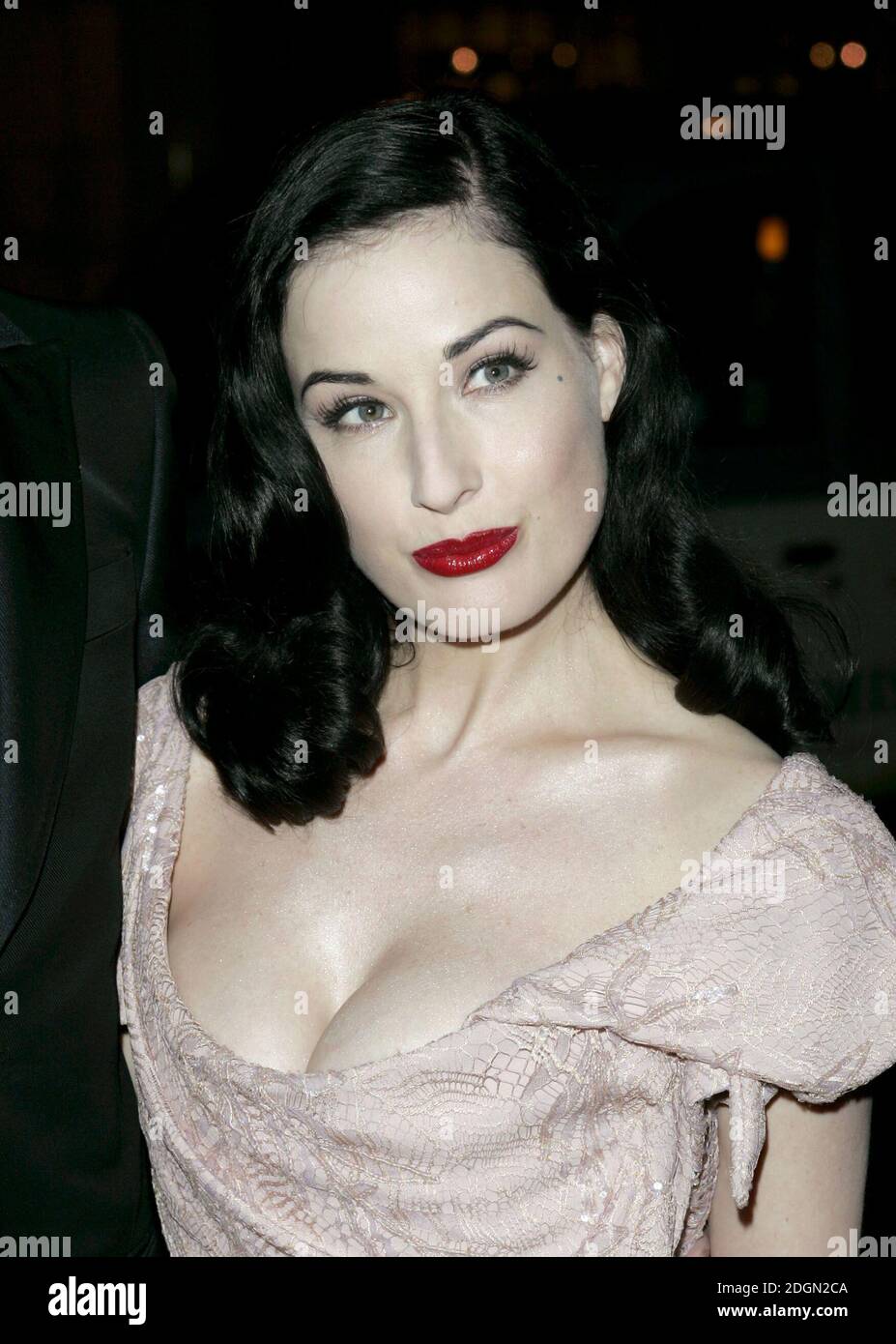 Dita Von Teese British Fashion Awards at The Savoy Hotel - Arrivals London  England - 27.11.12 Featuring: Dita Von Teese Where: London United Kingdom  When: 27 Nov 2012 Stock Photo - Alamy