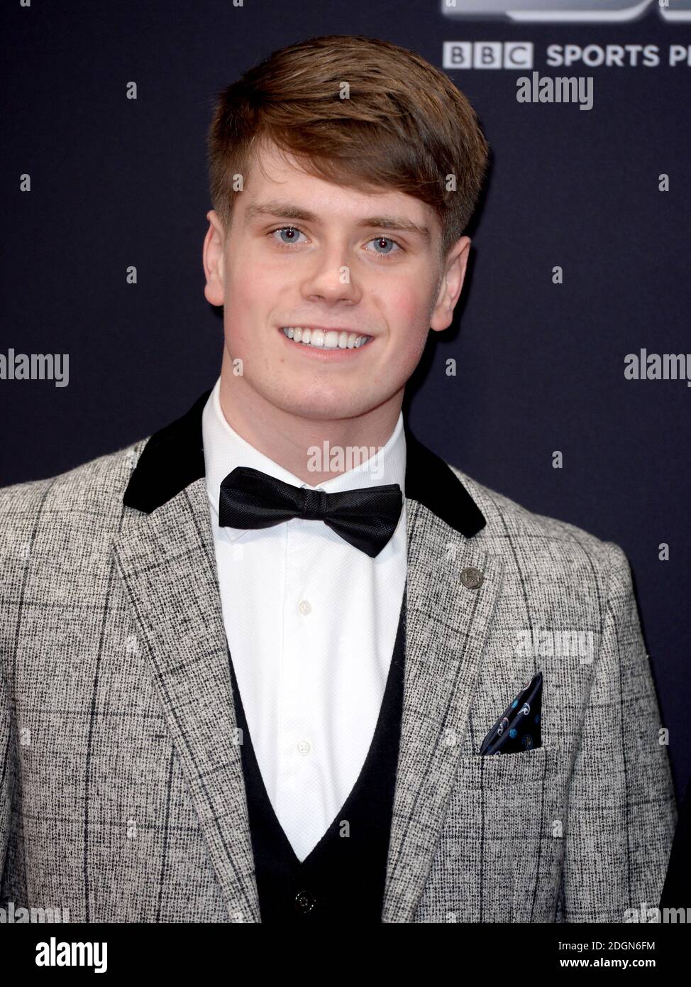 Thomas Hamer during the red carpet arrivals for BBC Sports Personality