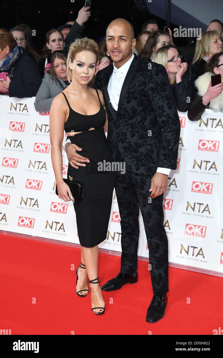 Katie Piper and Richard James Sutton attending the National Television