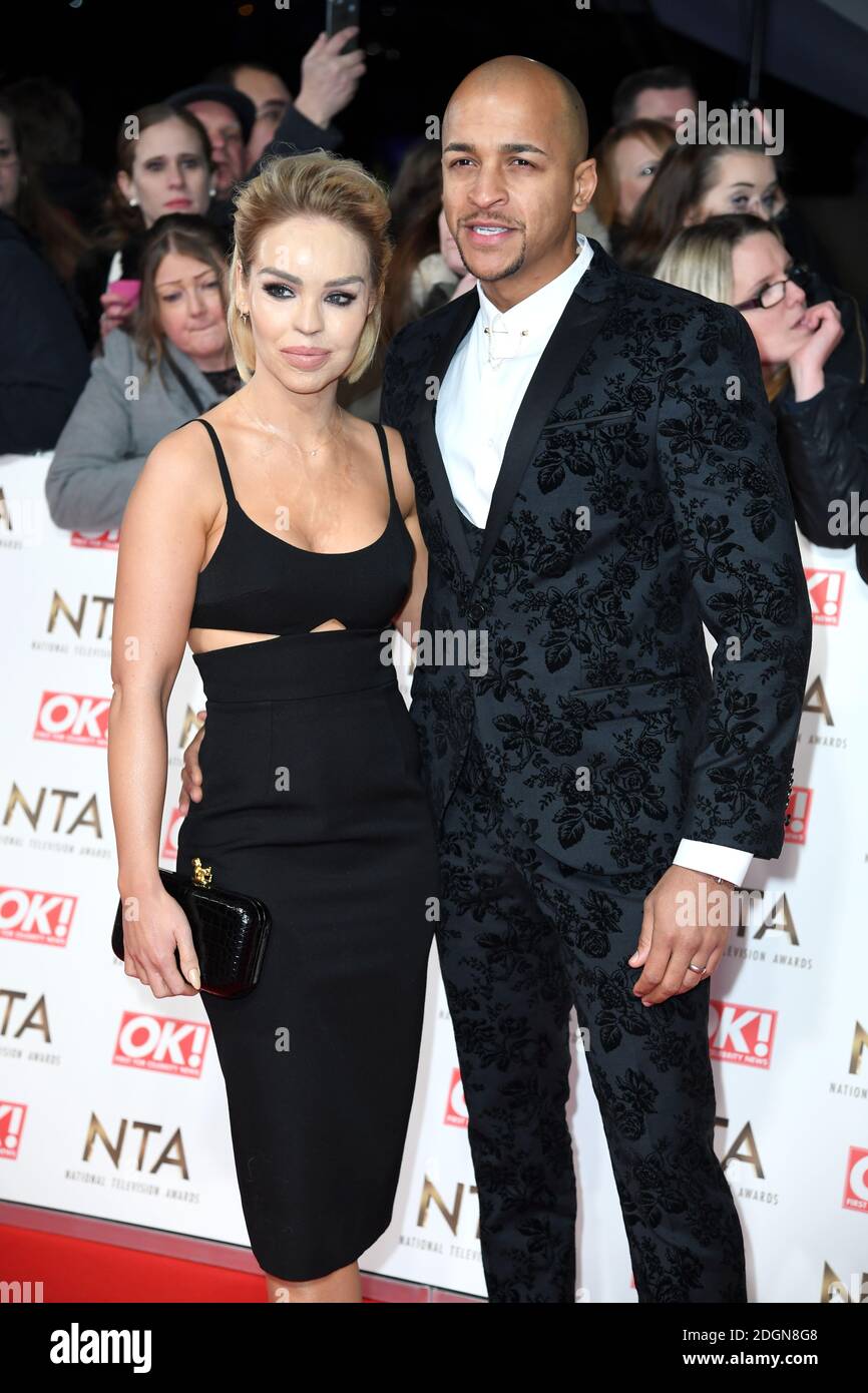 Katie Piper and Richard James Sutton attending the National Television