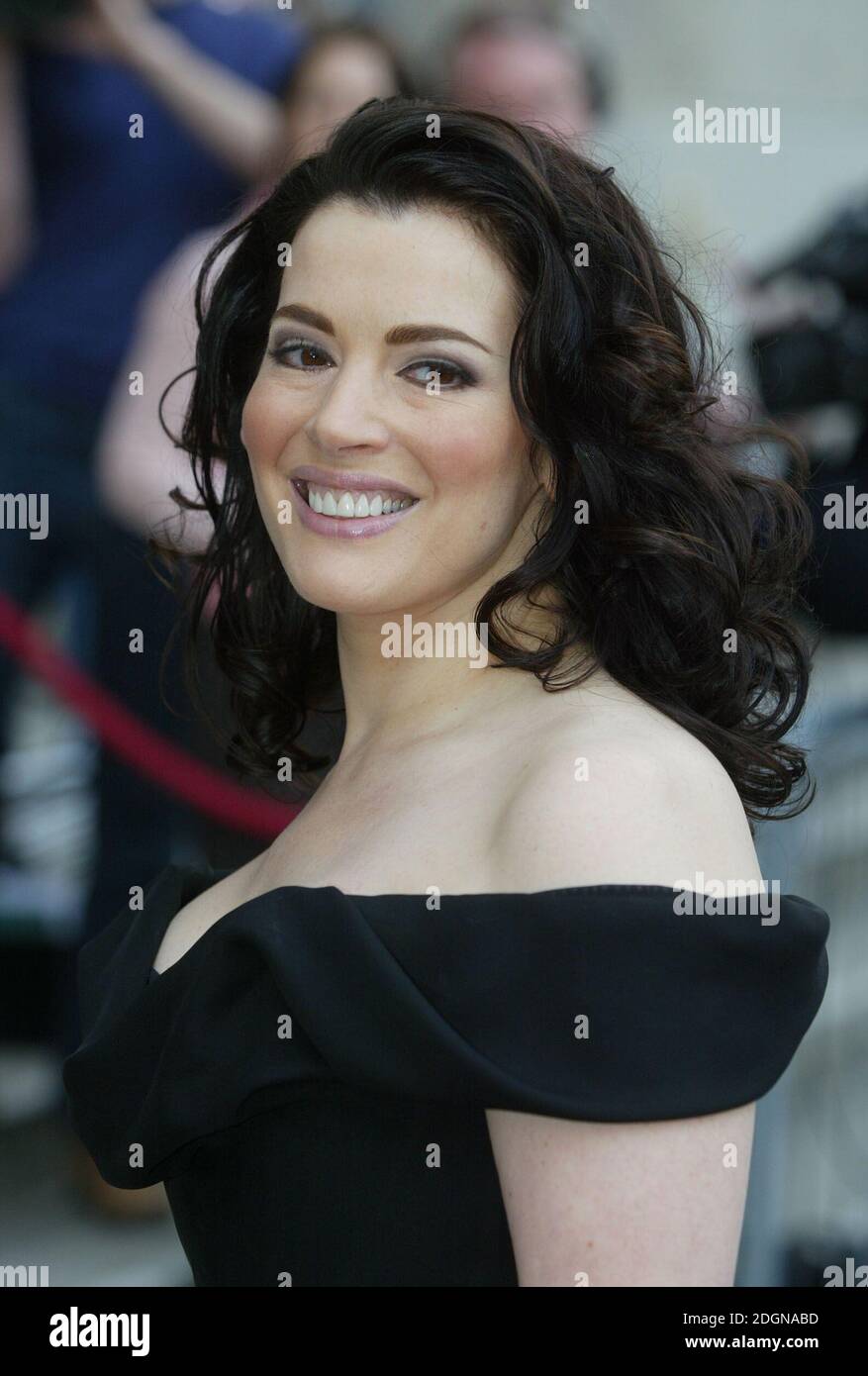 Nigella Lawson at the Saatchi Gallery Launch Party at South Bank in London.  Headshot.  Â©Doug Peters/allaction.co.uk  Stock Photo