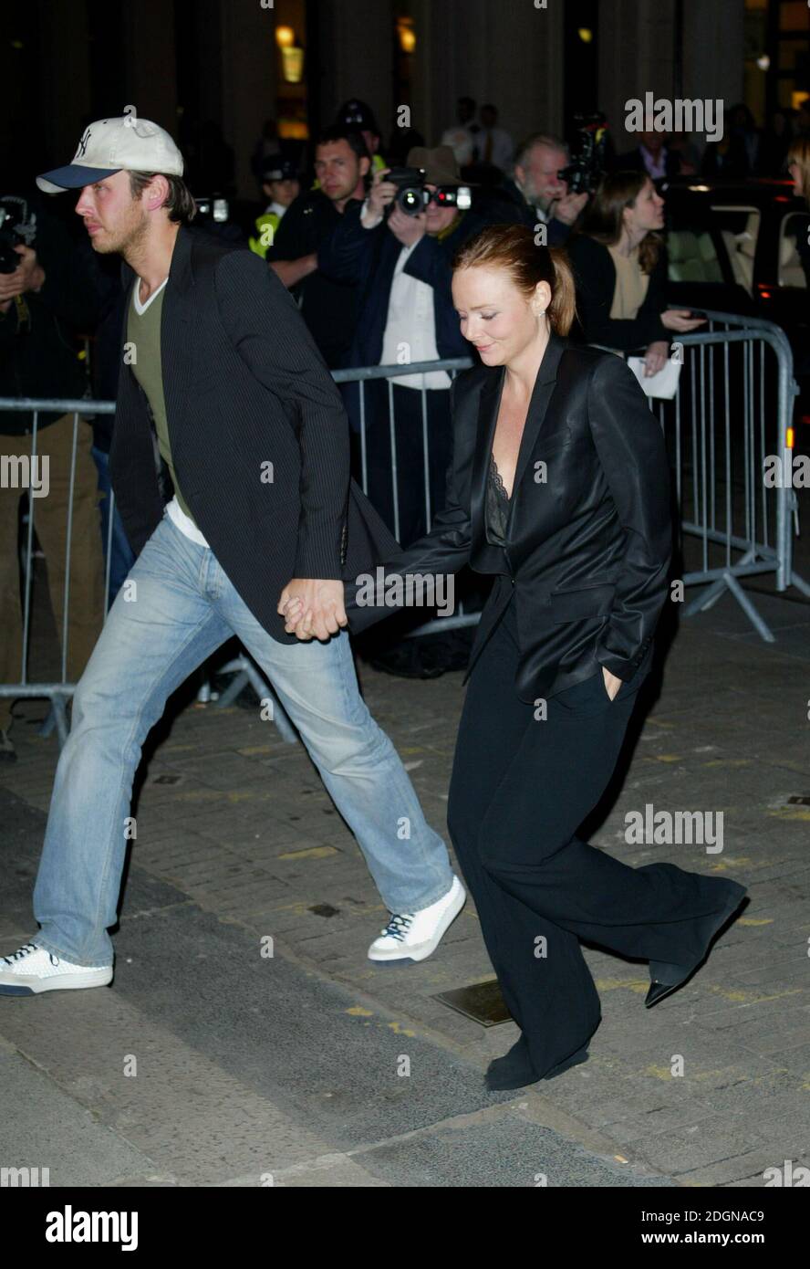Stella McCartney and Boyfriend at the Saatchi Gallery Launch Party at South Bank in London.  Full length.  Â©Doug Peters/allaction.co.uk  Stock Photo