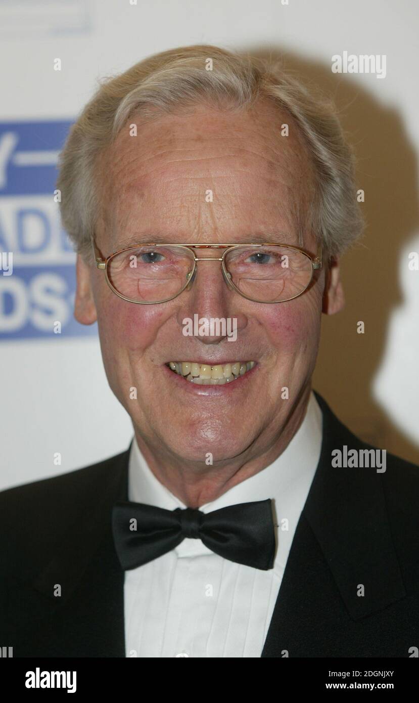 Nicholas Parsons at the Sony Radio Academy Awards held at the Grosvenor House Hotel in Londons Park Lane. Headshot.  Â©doug peters/allaction.co.uk  Stock Photo