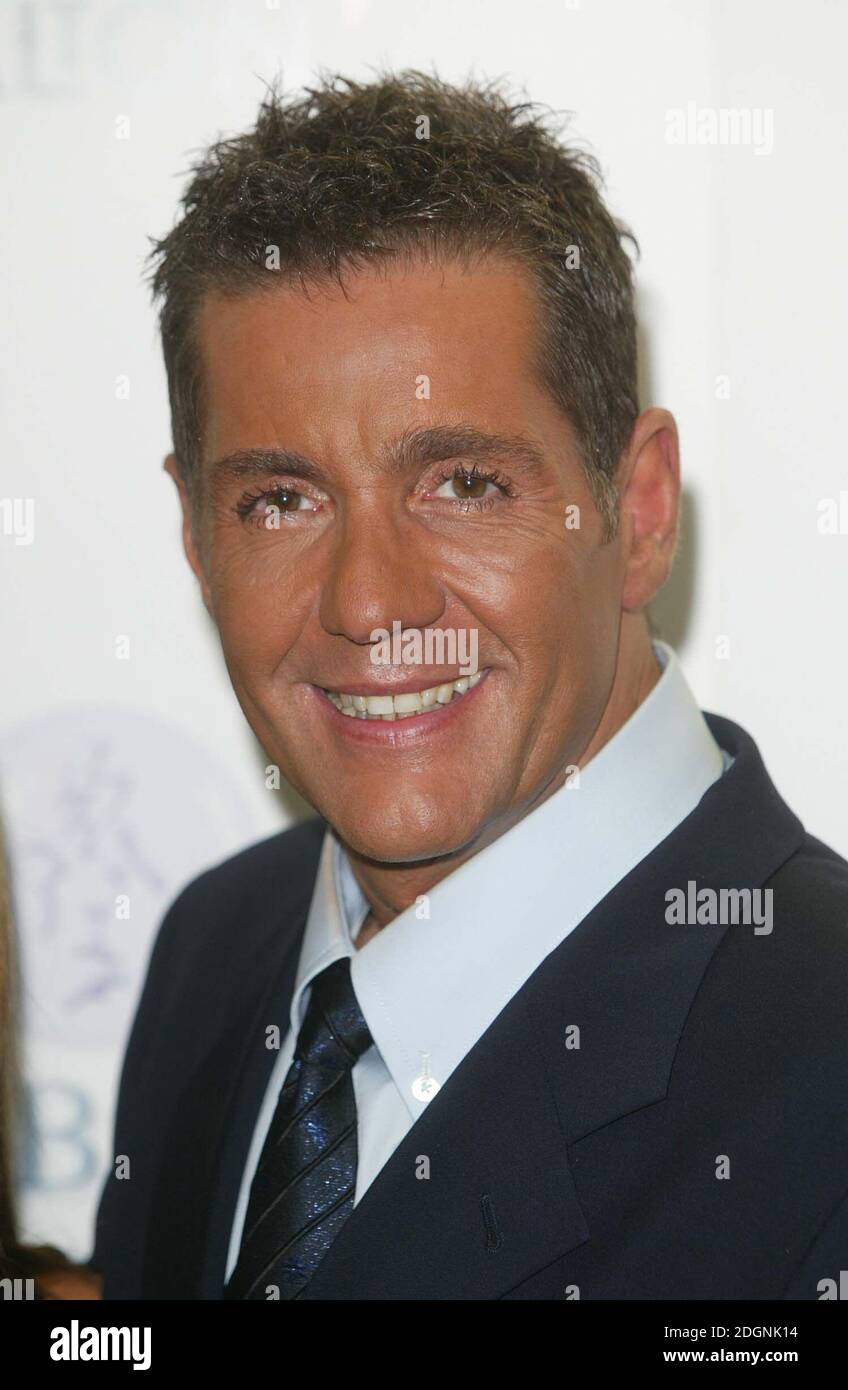 Dale Winton at the British Soap Awards 2003 held at the BBC TV Centre