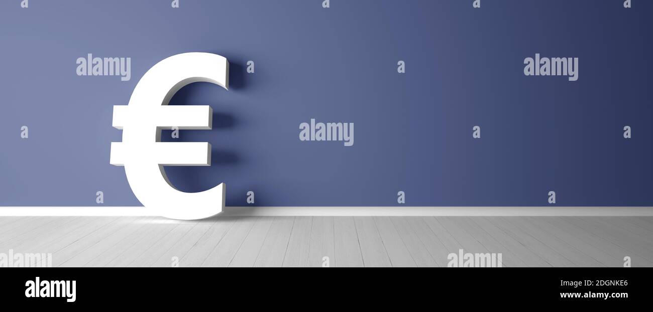 3D euro symbol rendering - Illustration Stock Photo - Alamy