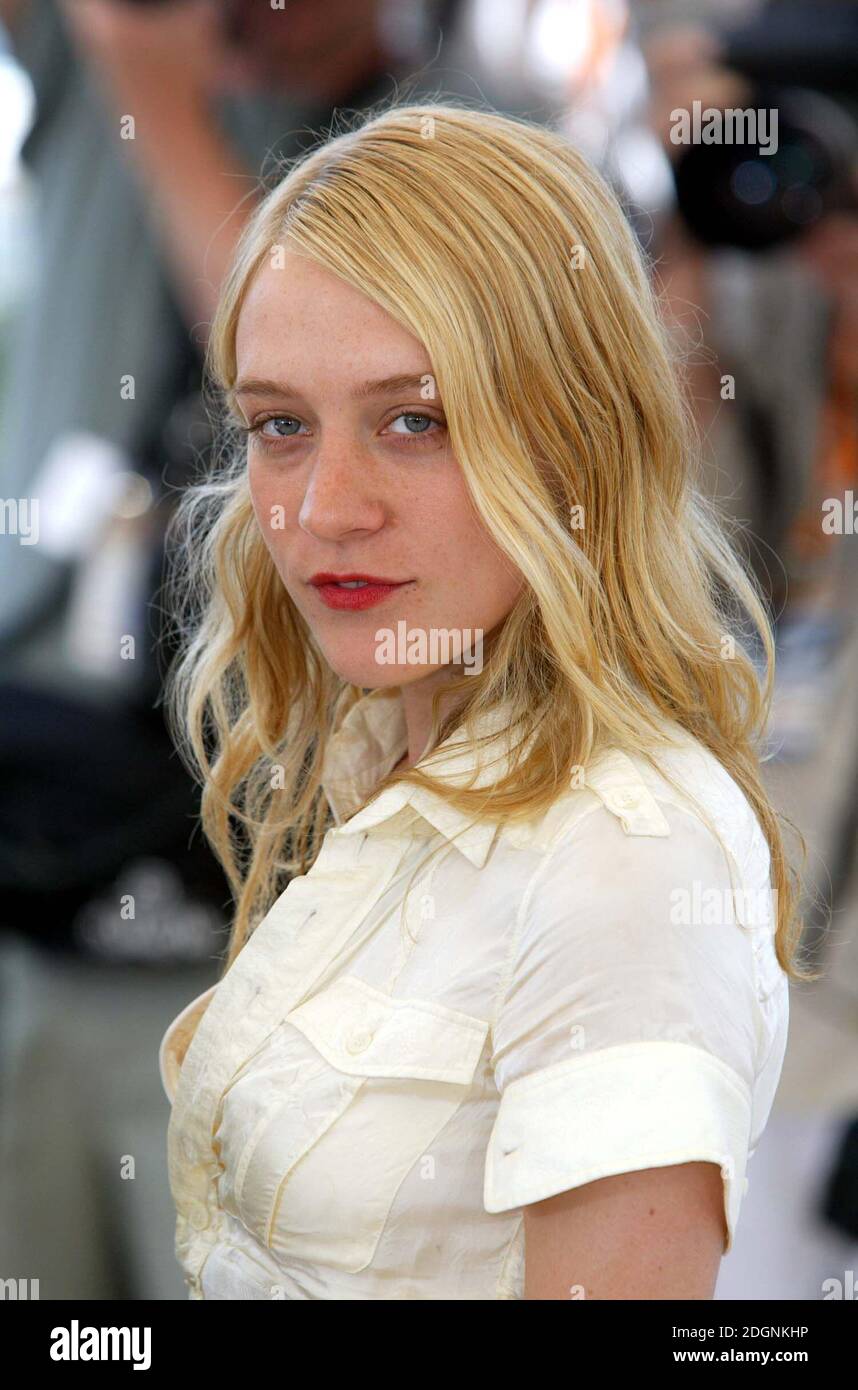 Chloe Sevigny at the photocall for The Brown Bunny, part of the Cannes Film Festival. Headshot