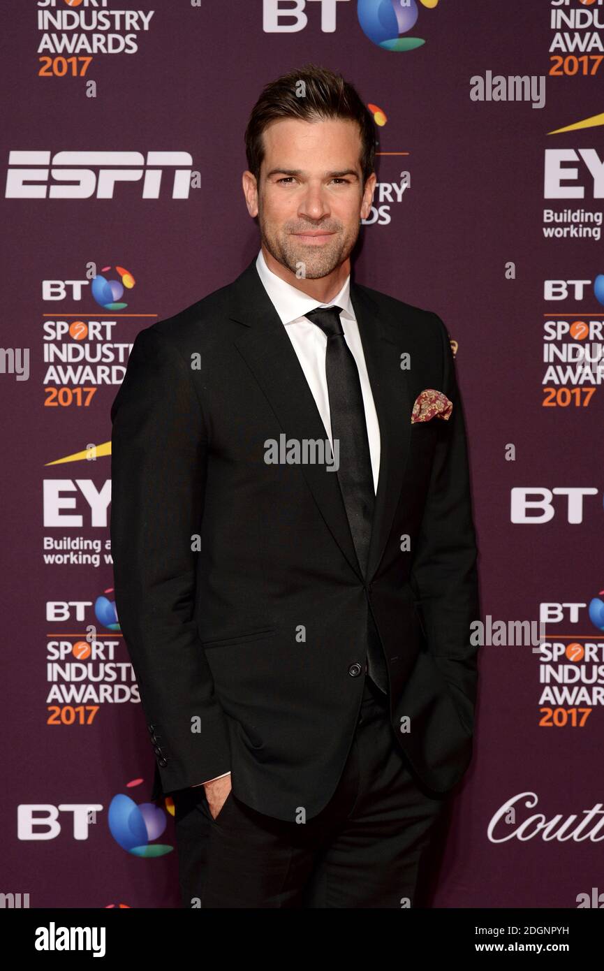 Gethin Jones attending the BT Sport Industry Awards held at Battersea