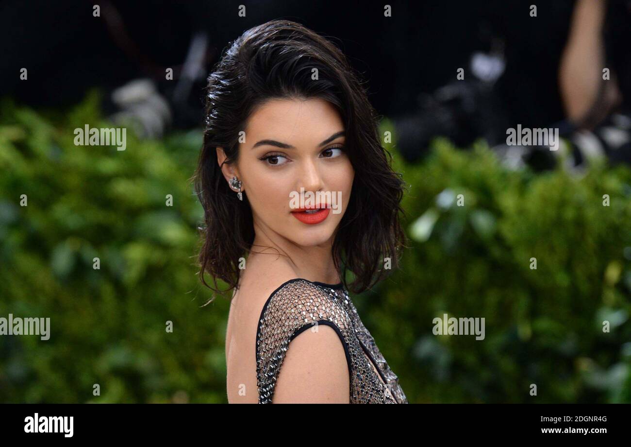 Kendall Jenner Attending The Metropolitan Museum Of Art Costume Institute Benefit Gala 2017 In 