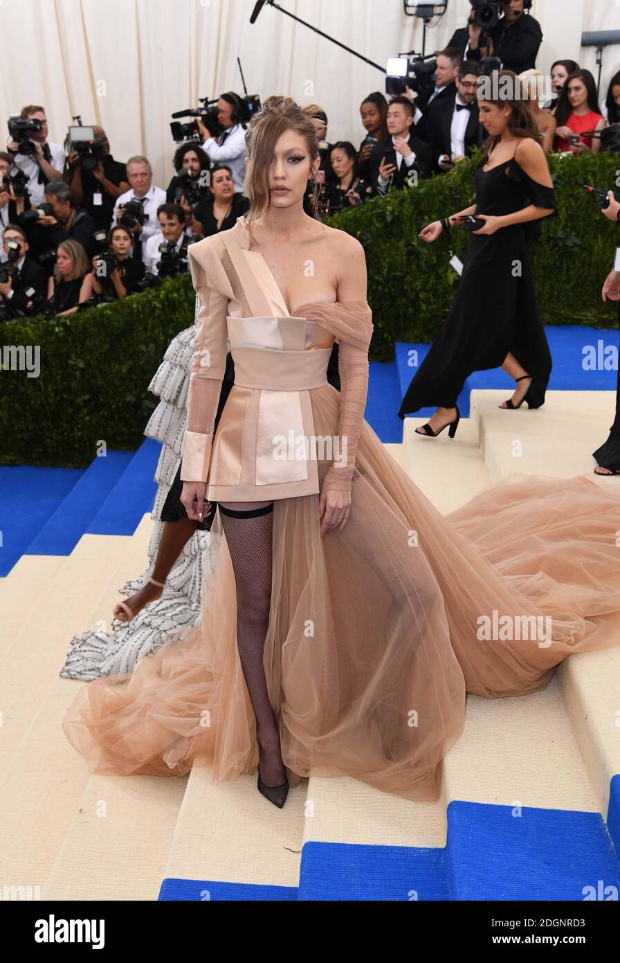 gigi hadid beige dress 2023 Cannes Film Festival Gigi Hadid Taupe Mermaid Red Carpet Dress