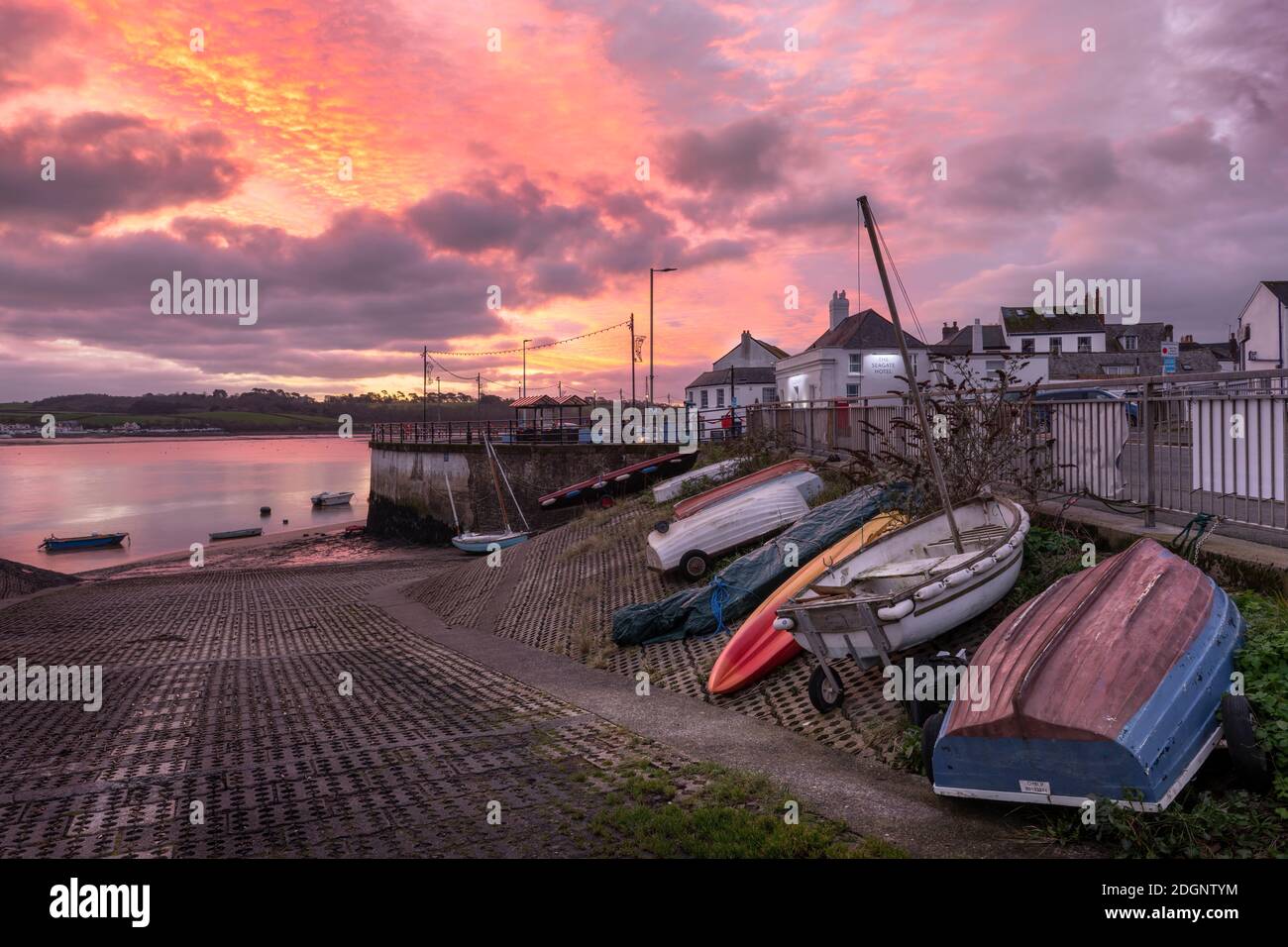 Appledore, North Devon, England. Wednesday 9th December 2020. UK