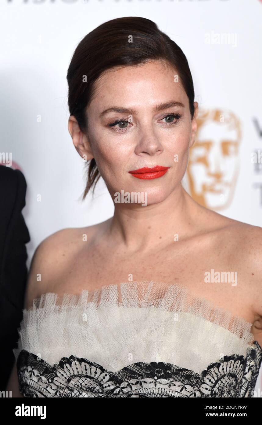 Anna Friel In The Winners Photo Area At The Virgin British Academy Television Awards BAFTA