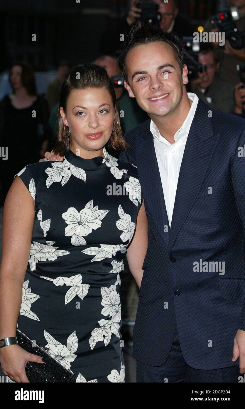 Ant Mcpartlin And Girlfriend Lisa Armstrong At The Gq Man Of The Year Awards Held At The Royal