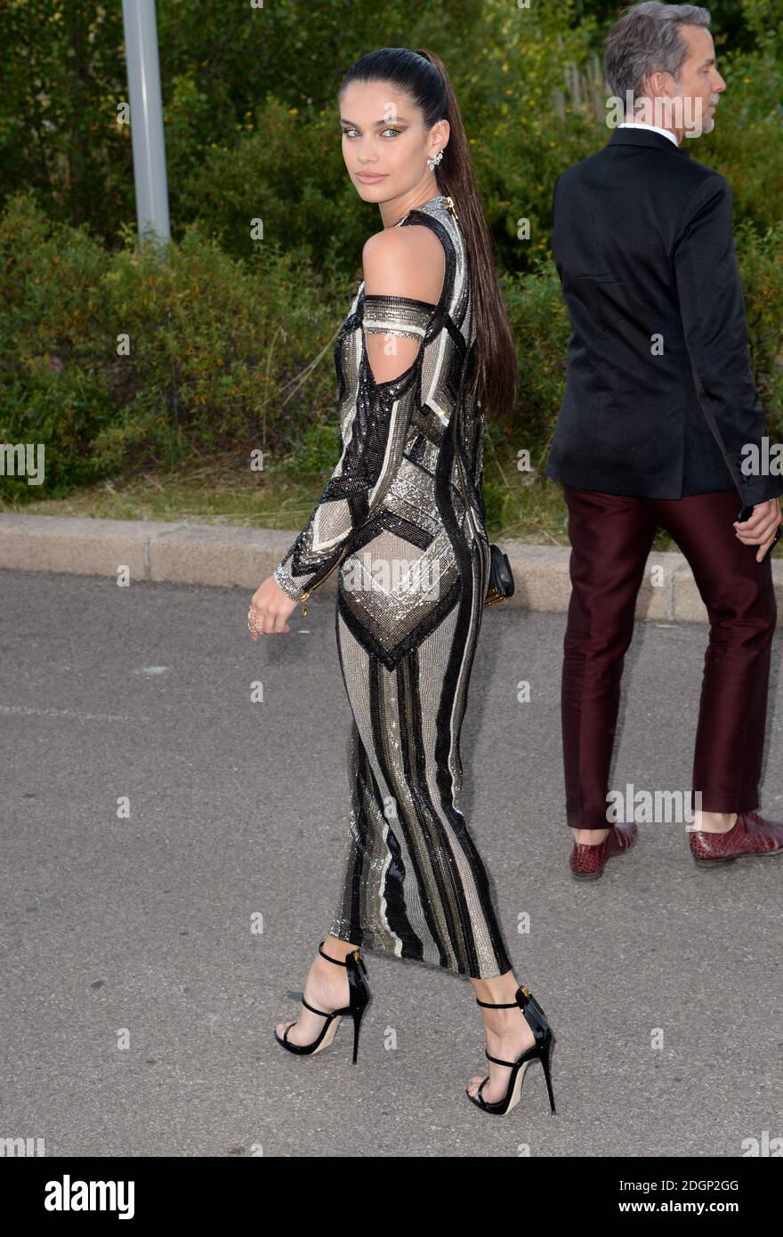 Sara Sampaio Arriving At The Fashion For Relief Charity Fashion Show As