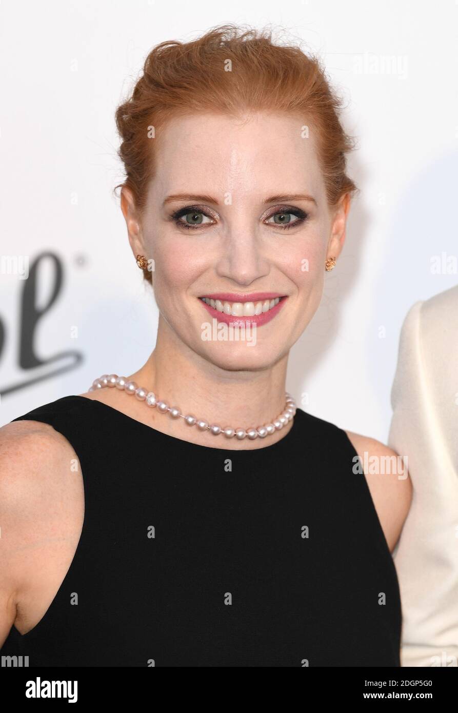 Jessica Chastain attending the 24th amfAR Gala held at the Hotel du Cap