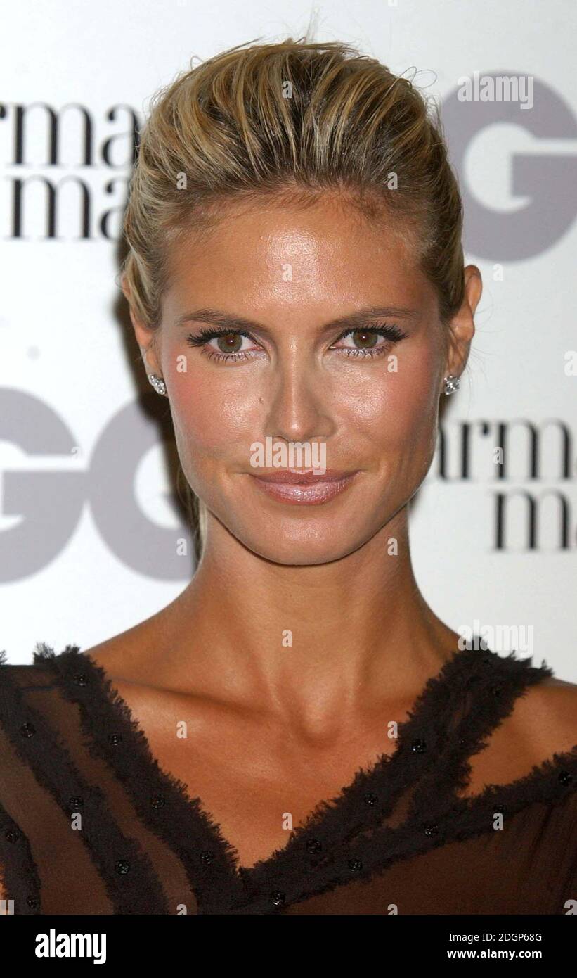 Heidi Klum at the GQ Men of the Year Awards, London. Â©Doug