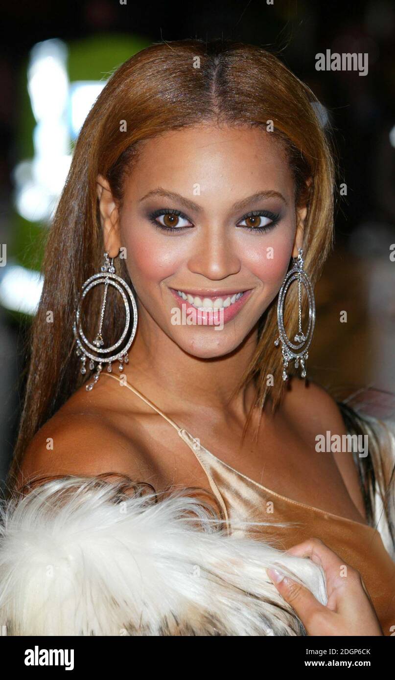 Beyonce Knowles at Fashion Rocks 2003, The Royal Albert Hall, London. Â ...