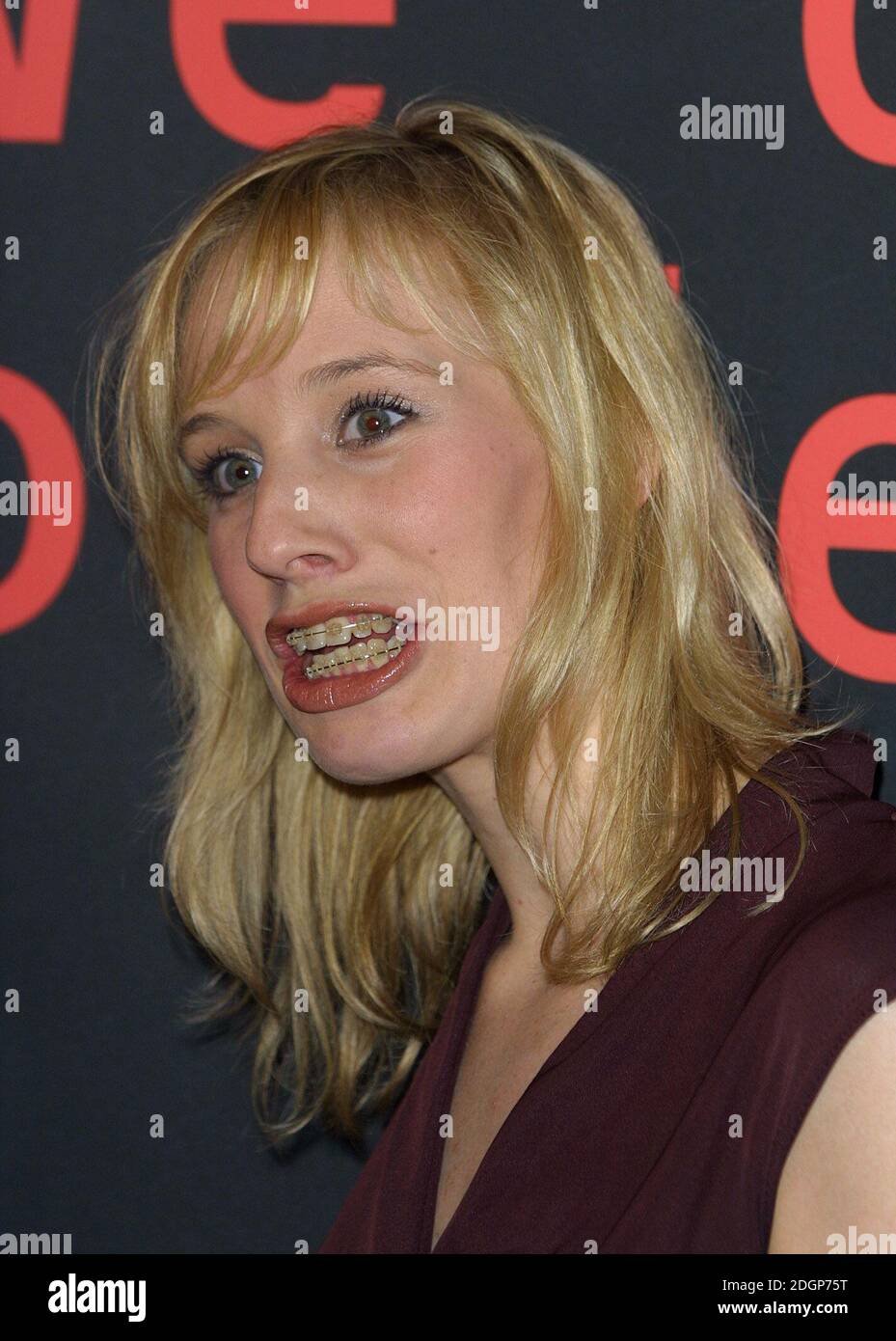 Kirsten O'Brien at a photocall in London Stock Photo - Alamy