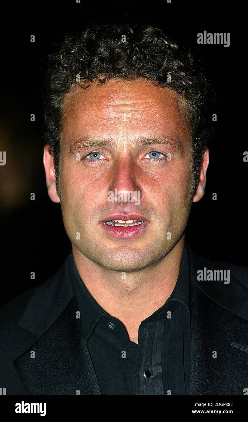 Andrew Lincoln At The Premiere Of Love Actually In London S Leicester Square A C Doug Peters Allactiondigital Com Stock Photo Alamy