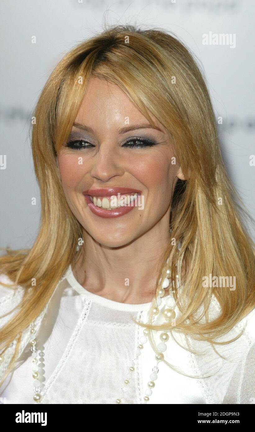 Kylie Minogue at the launch of the new Top Of The Pops Stock Photo - Alamy