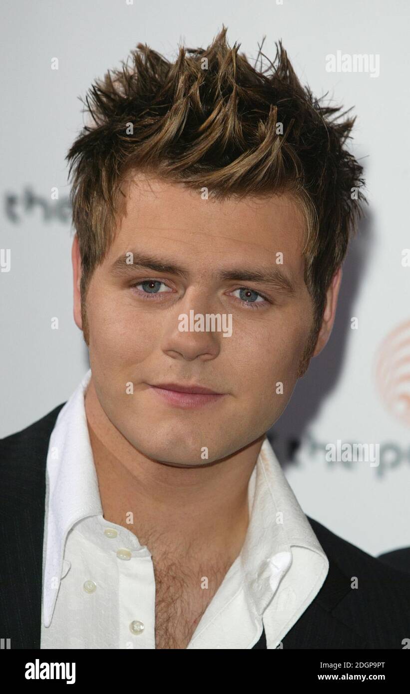 Brian Mcfadden From Westlife At The Launch Of The New Top Of The Pops A C Doug Peters Allactiondigital Com Stock Photo Alamy