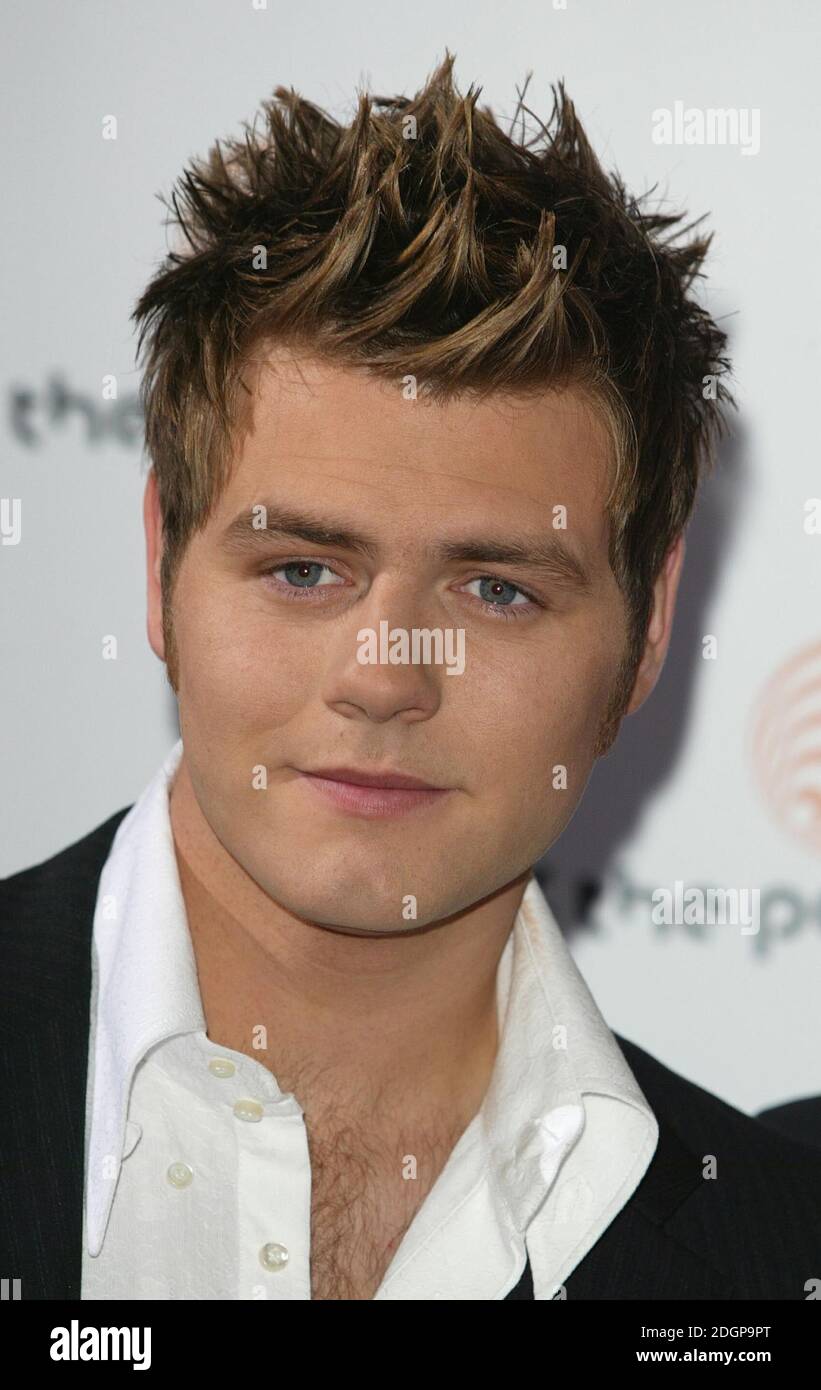Brian McFadden From Westlife At The Launch Of The New Top Of The Pops 