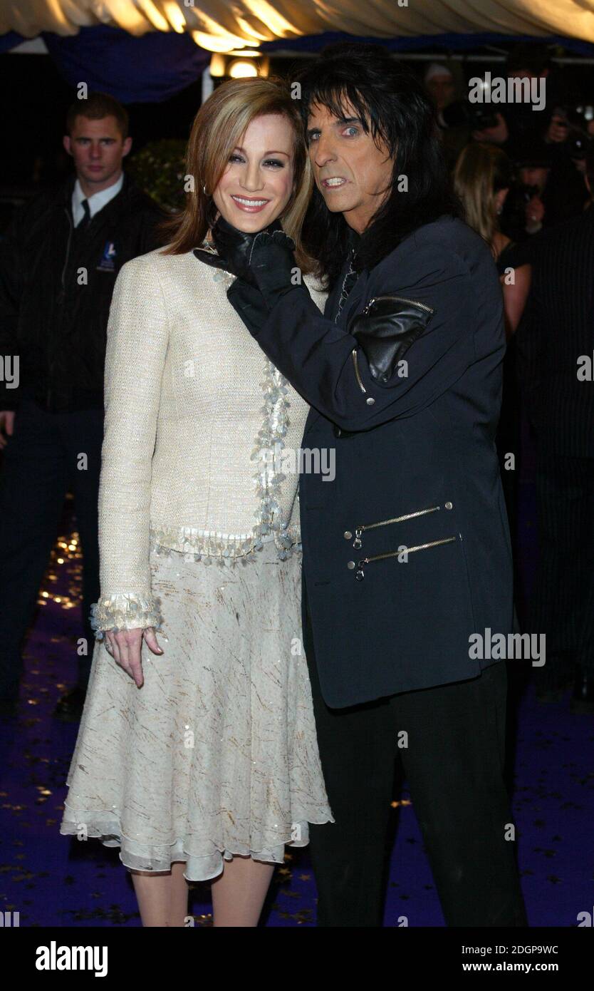 Alice cooper british comedy awards hi-res stock photography and images