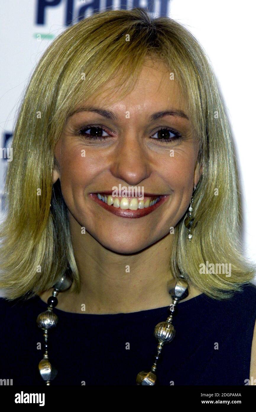 Michaela Strachan at the Cablie Guide TV awards held in London.  Stock Photo