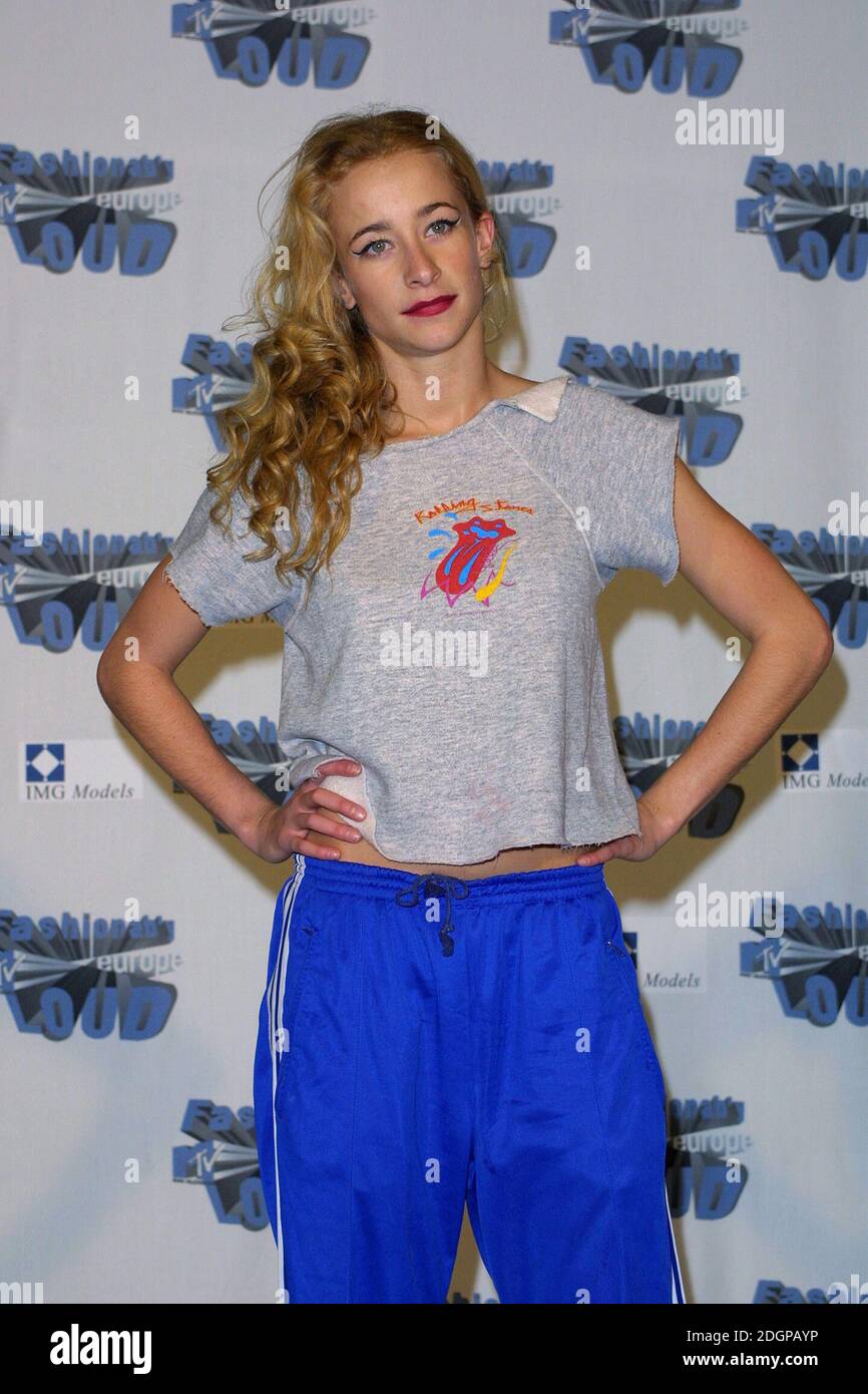 Leah Wood at the MTV Fashionably Loud Europe event in Milan, Italy. Â