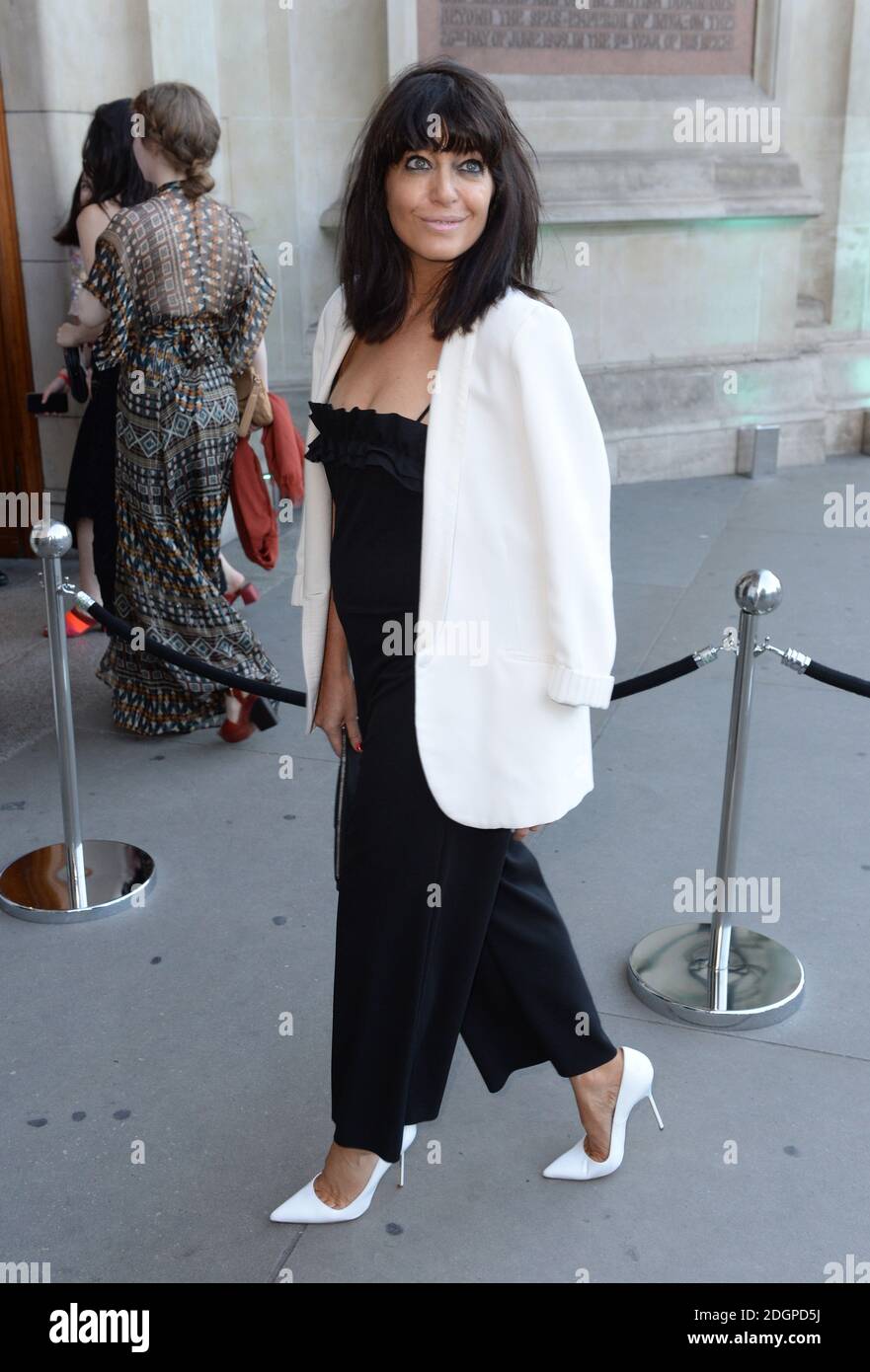 Claudia Winkleman attending the V and A Summer Party held at the