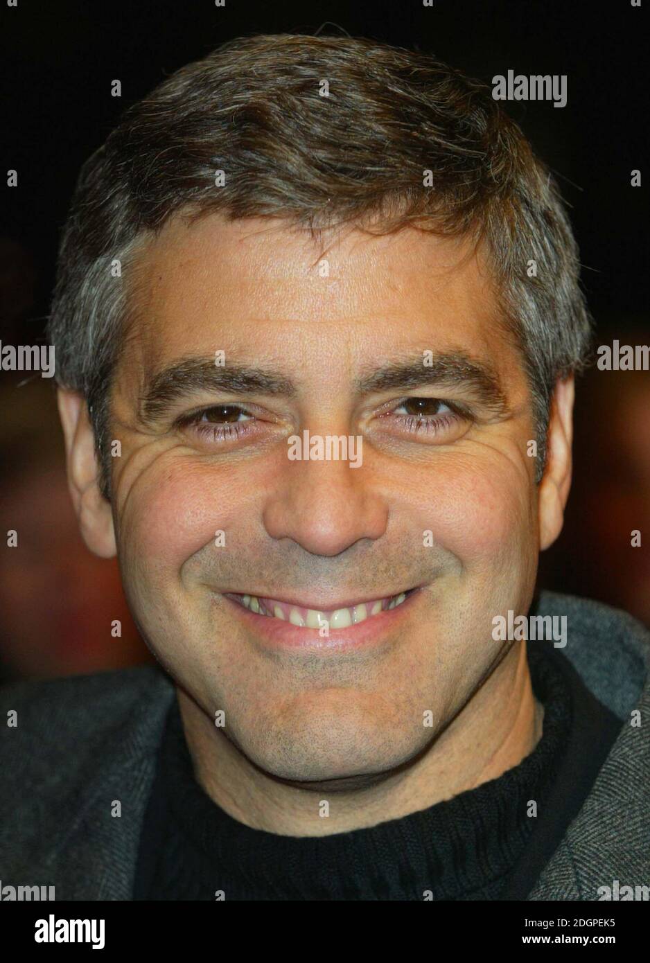 George Clooney at the Berlin Film Festival Premiere of his Directorial debut Confessions Of A Dangerous Mind, Germany. Headshot. Â©Doug Peters, allaction.co.uk  Stock Photo