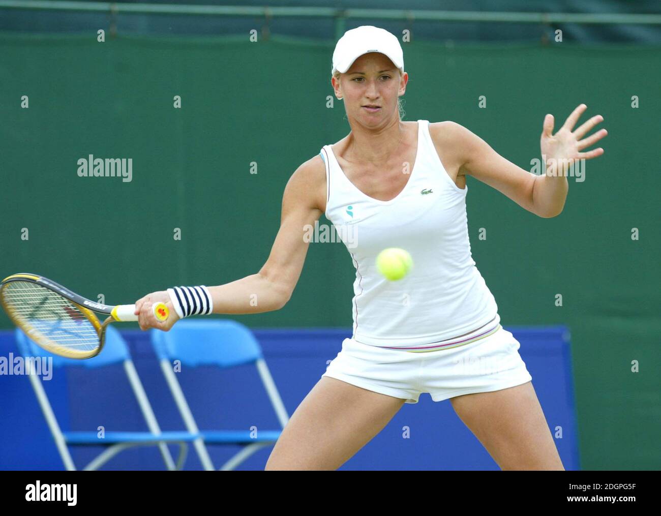 Tatiana Golovin at the DFS Classic Women's Tennis Tournament, Edgbaston,  Birmingham. Doug Peters/allactiondigital.com Stock Photo - Alamy