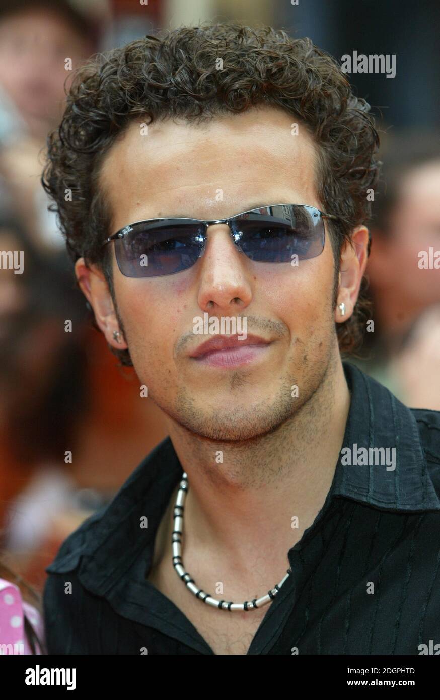 Lee Latchford Evans attending the UK Premiere of Garfield in Leicester ...