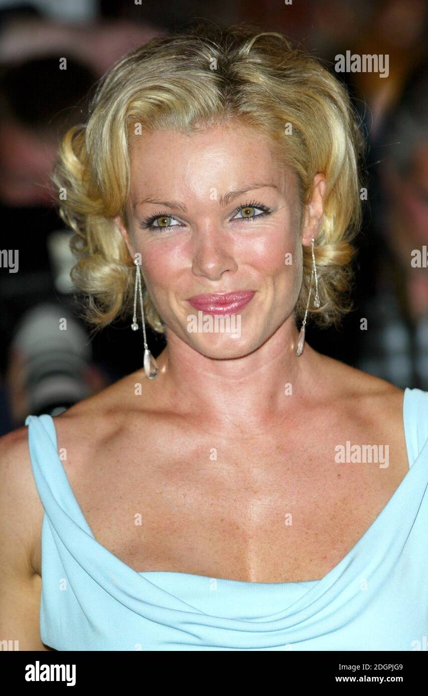 Nell McAndrew attending the UK premiere of Collateral in Leicester